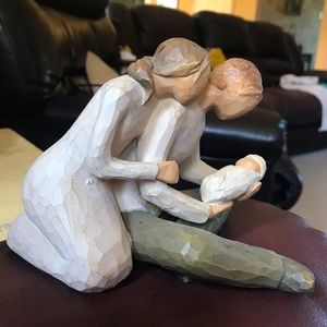 Willow Tree New Life New Baby Family Figurine